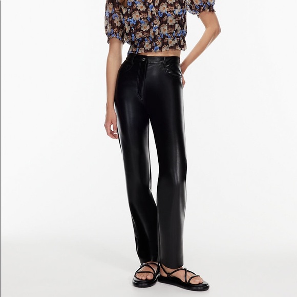 Aritzia Pants - ARITZIA WILFRED THE MELINA LEATHER PANT